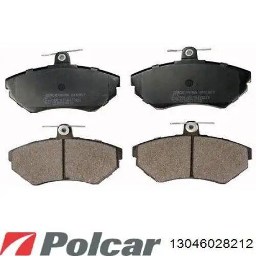 Pastillas de freno delanteras Seat Ibiza 2 6K1