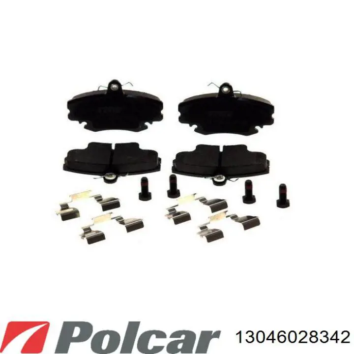 Pastillas de freno delanteras Peugeot 205 2 20A, C