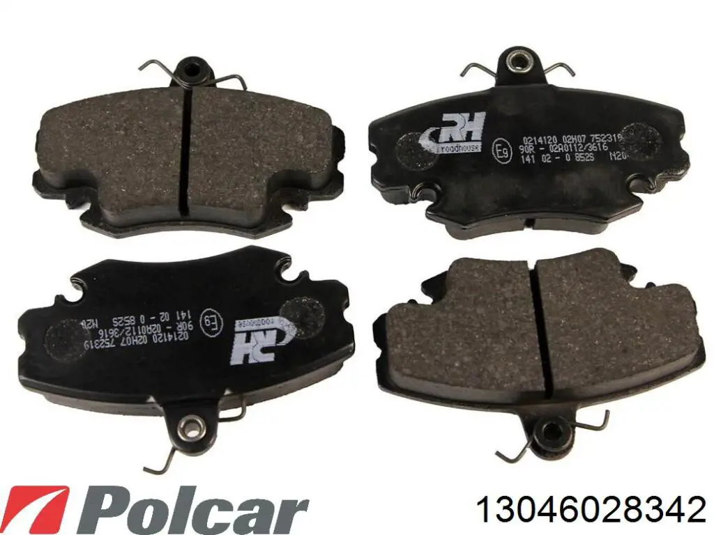 Pastillas de freno delanteras Peugeot 205 2 20A, C