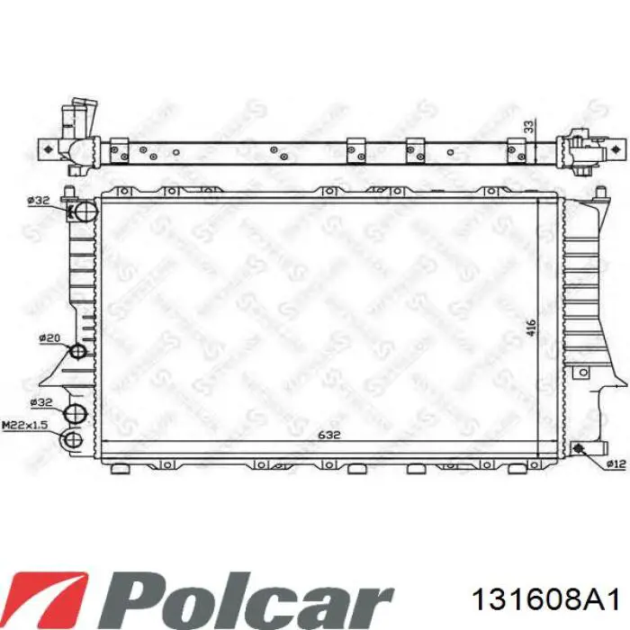 131608A1 Polcar radiador