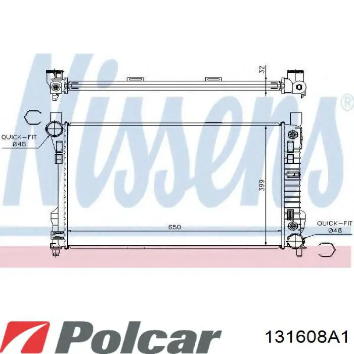 4A0121251AD VAG Refrigeración del motor