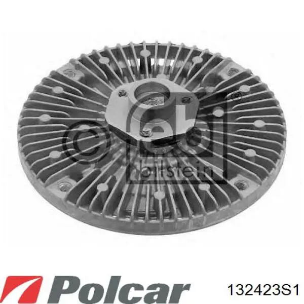 132423S1 Polcar embrague, ventilador del radiador