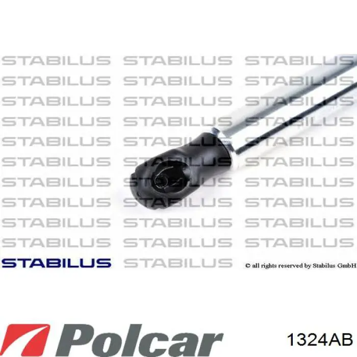 Amortiguador maletero 1324AB Polcar