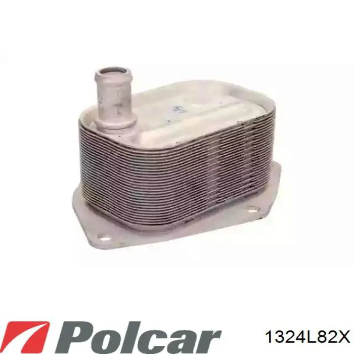 1324L82X Polcar radiador de aceite, bajo de filtro