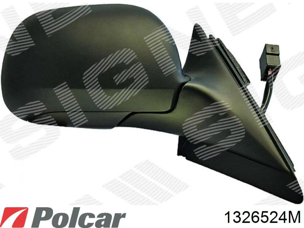 1326524M Polcar cristal de espejo retrovisor exterior derecho