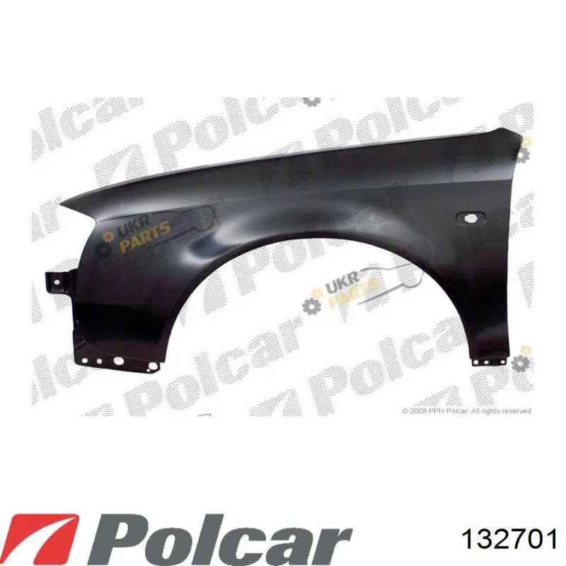 132701 Polcar Aleta delantera izquierda