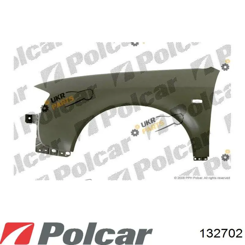 132702 Polcar Aleta delantera
