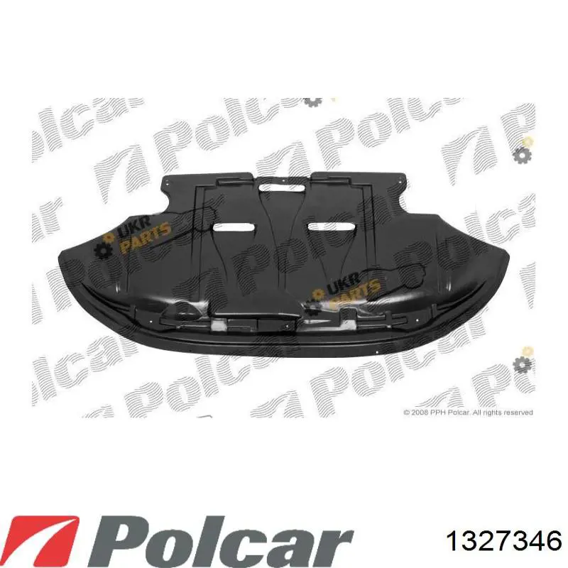 Protección delantera del motor 1327346 Polcar