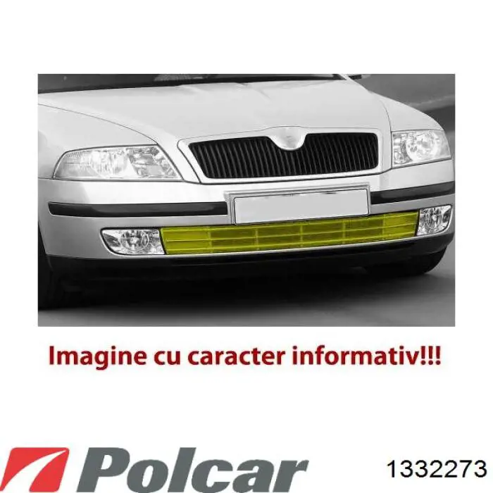 133227-3 Polcar rejilla de antinieblas delantera izquierda