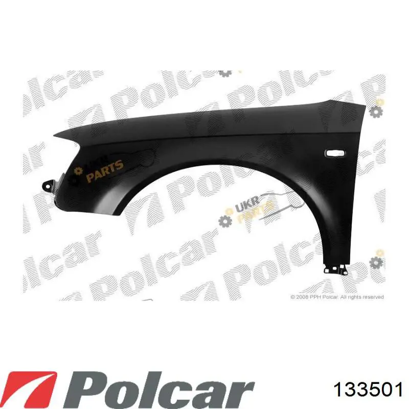 133501 Polcar Aleta delantera izquierda