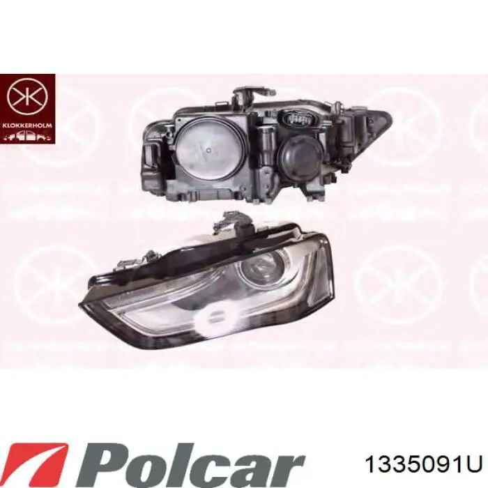 1335091U Polcar faro izquierdo