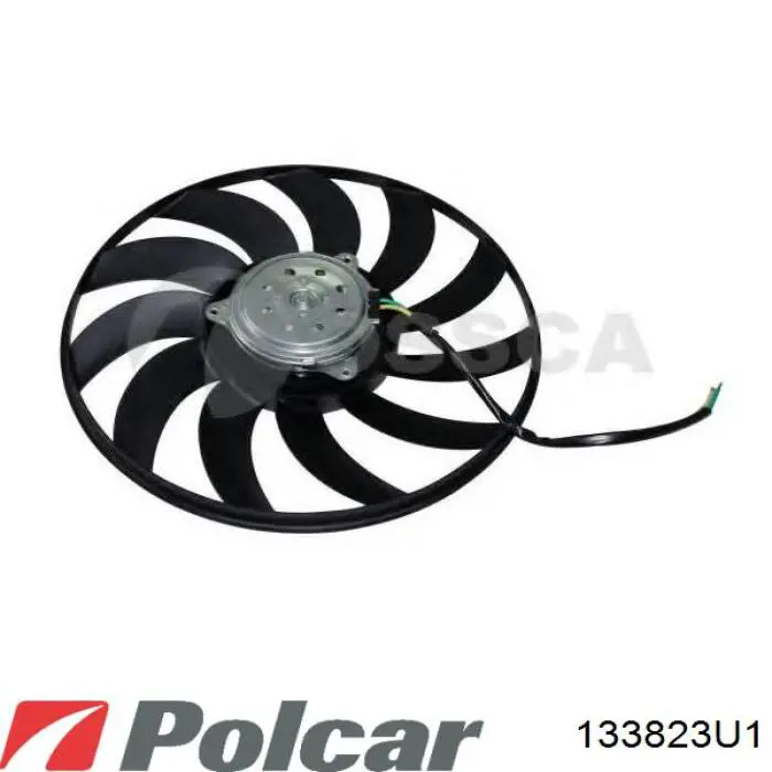 133823U1 Polcar rodete ventilador, refrigeración de motor izquierdo