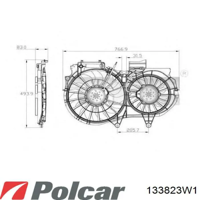 Radiador de agua VAG 4F0121207A precio, desde 42,40 EUR