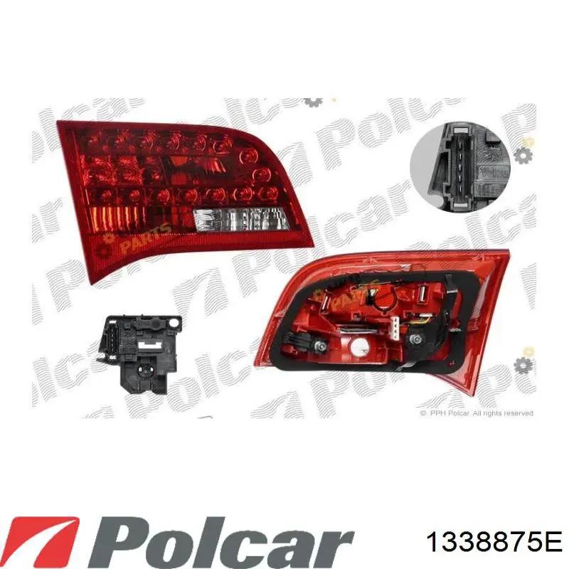 Piloto trasero interior izquierdo 4461302LUQ Depo/Loro/Abakus