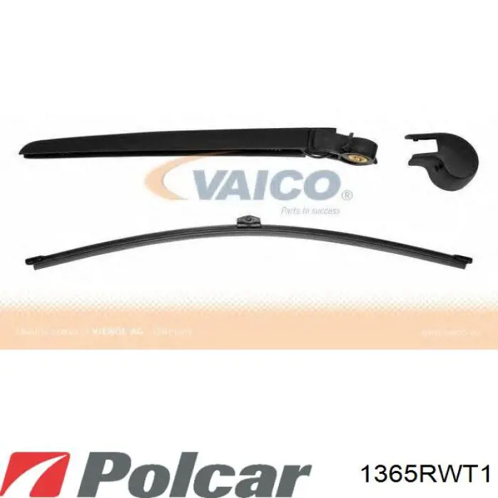 Brazo del limpiaparabrisas, trasero 1365RWT1 Polcar