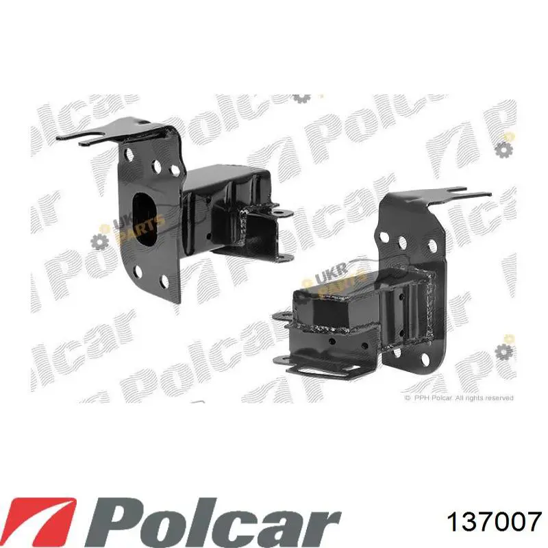 137007 Polcar Paragolpes delantero