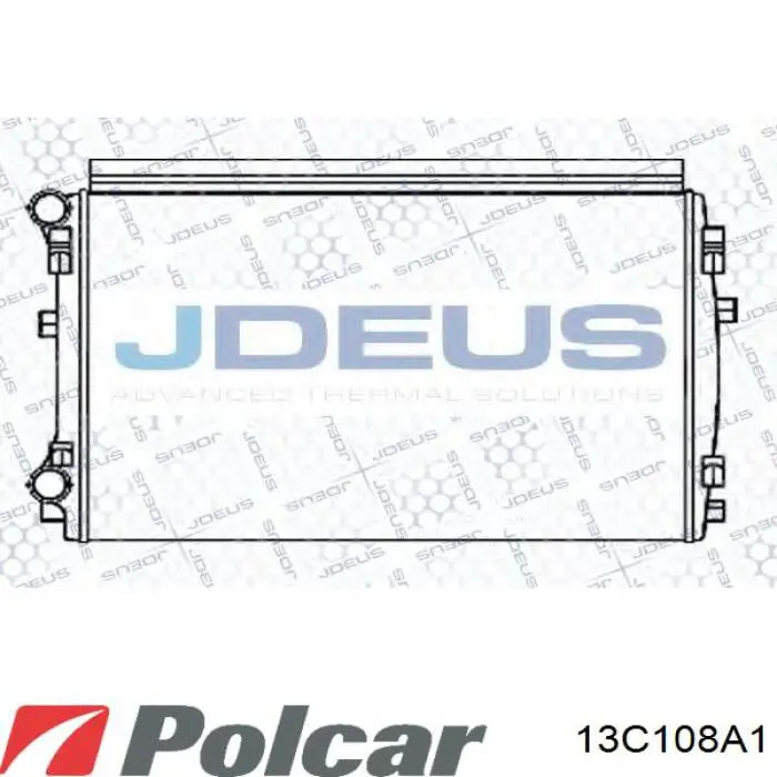 Água radiador Polcar 13C108A1 precio, desde 85,67 EUR
