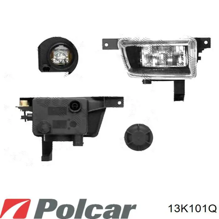 13K101Q Polcar guardabarros delantero izquierdo