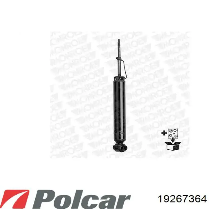 Amortiguador trasero 4162A034 Mitsubishi