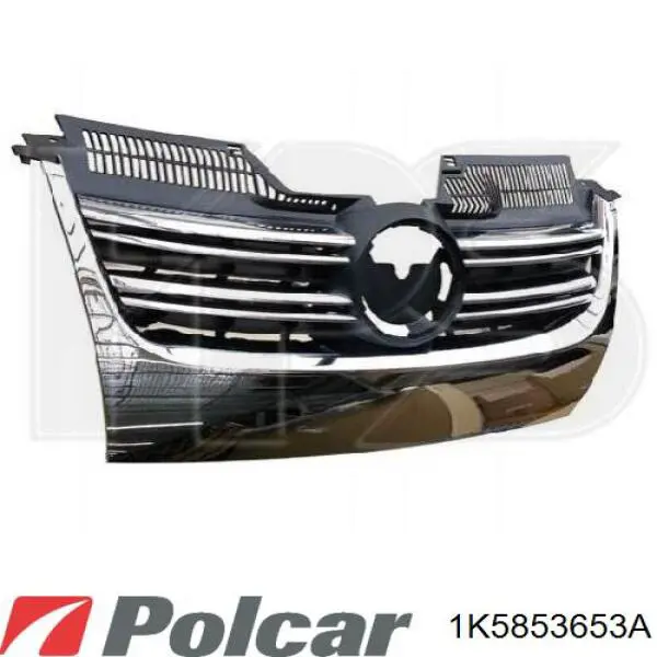 1K5853653A Polcar panal de radiador