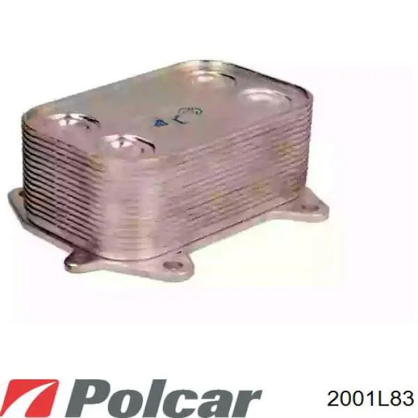 2001L83 Polcar radiador de aceite, bajo de filtro