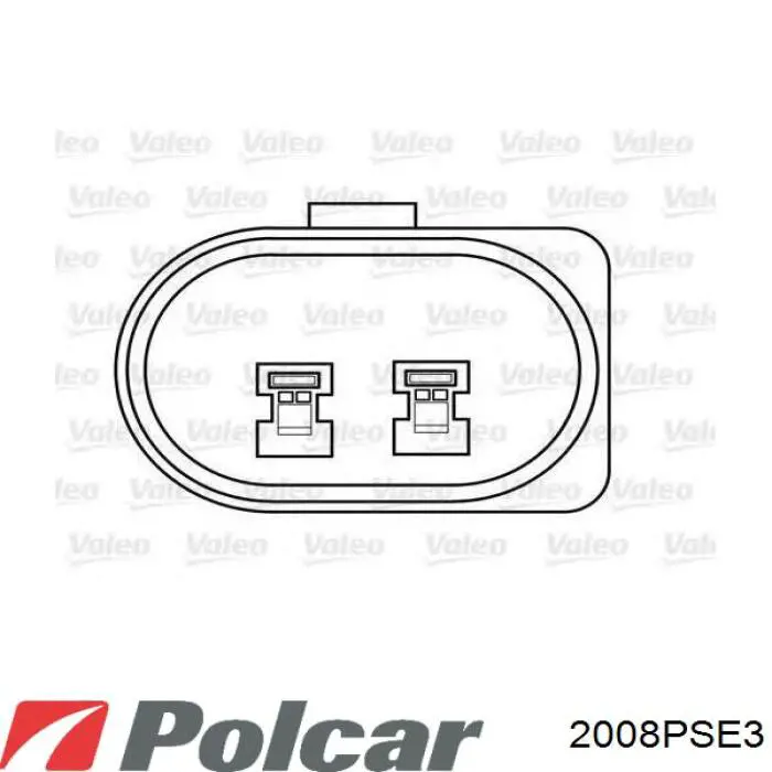 2008PSE3 Polcar mecanismo de elevalunas, puerta trasera izquierda