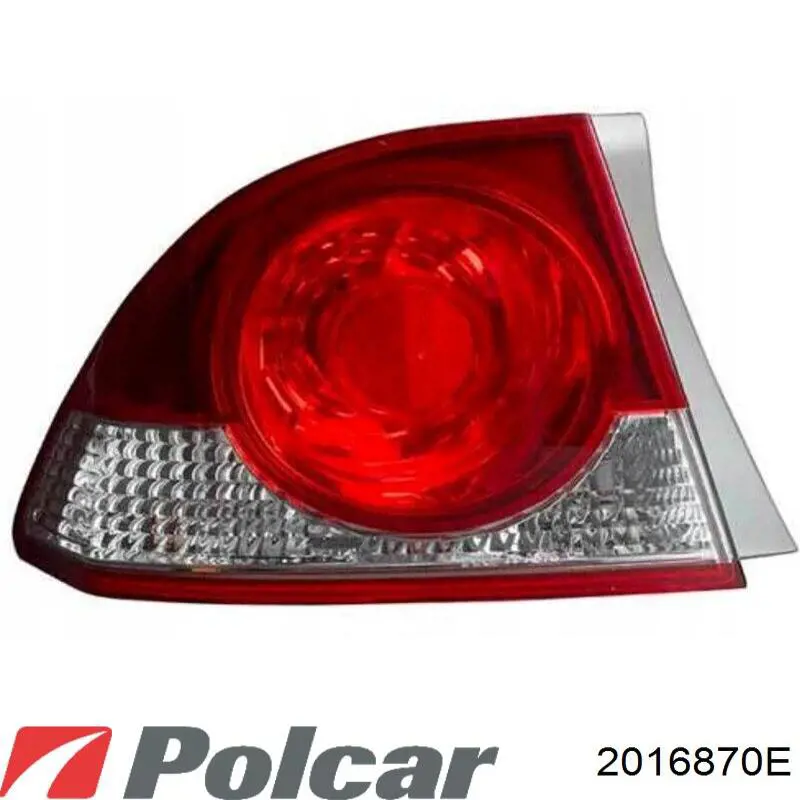 2016870E Polcar piloto posterior izquierdo