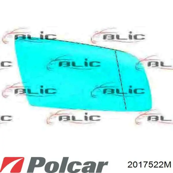 2017512M Polcar espejo retrovisor izquierdo