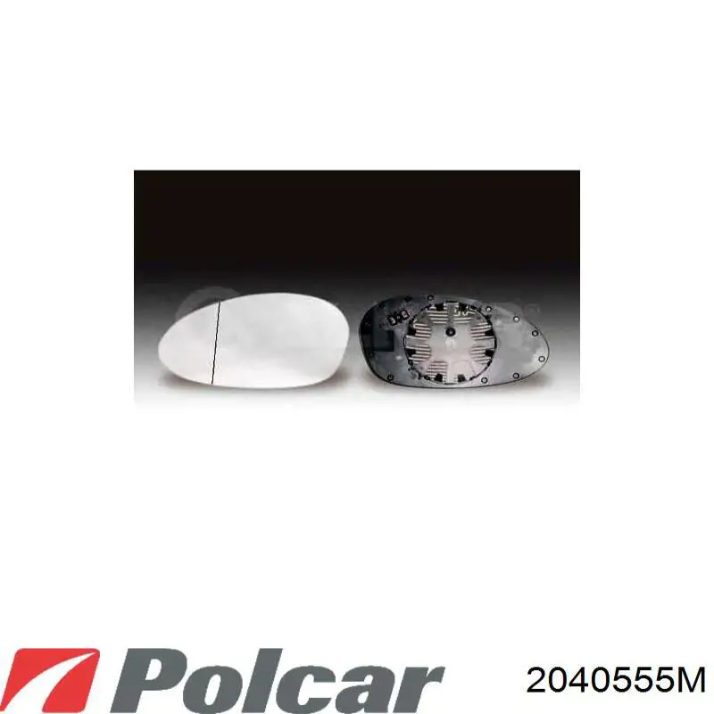 Cristal de retrovisor exterior derecho Prasco BM1207503