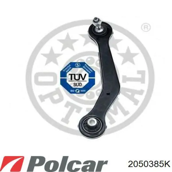 2050385K Polcar Brazo superior derecho de la suspensión trasera