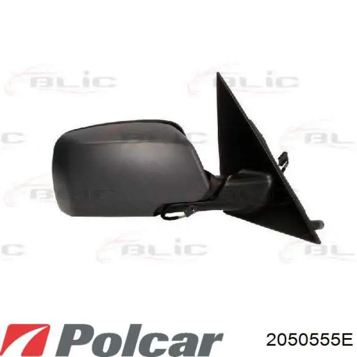 2050555E Polcar cristal de espejo retrovisor exterior derecho