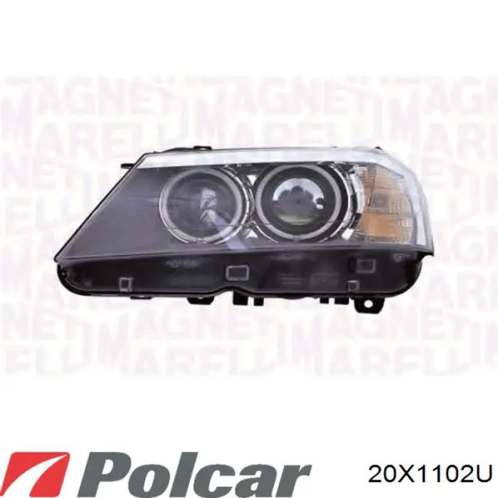 20X1102U Polcar faro derecho