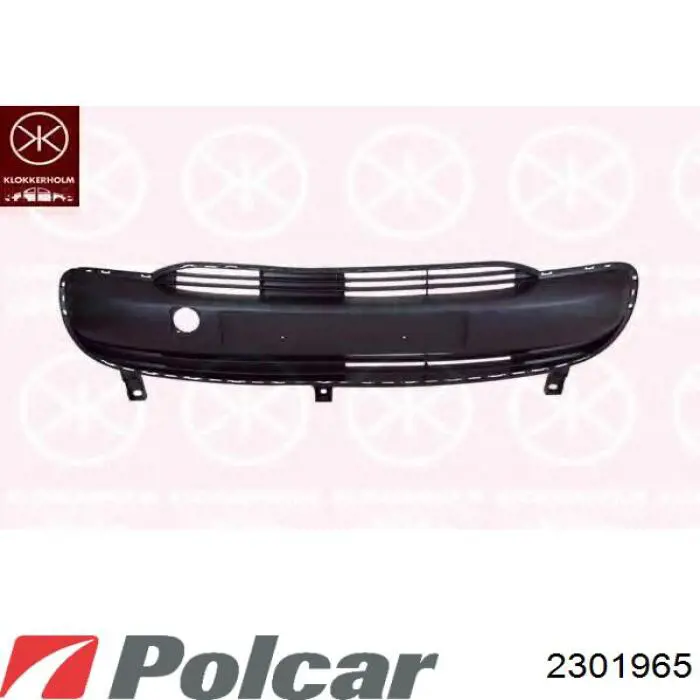 Moldura de parachoques trasero Citroen C1 1 (PM, PN)