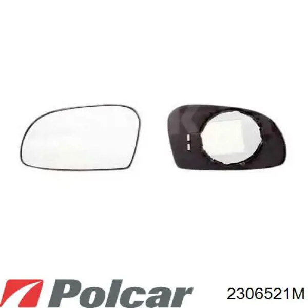 2306521M Polcar espejo retrovisor derecho