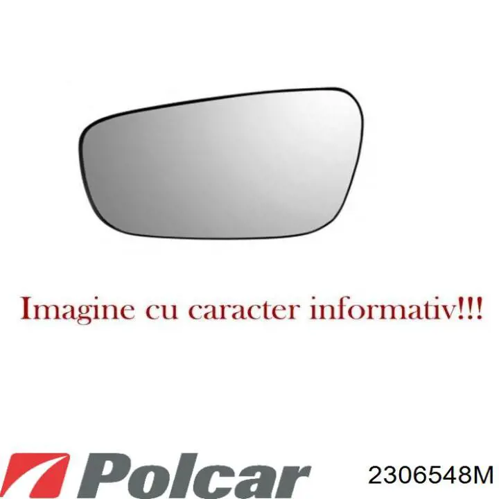 8151T9 Peugeot/Citroen cristal de espejo retrovisor exterior izquierdo