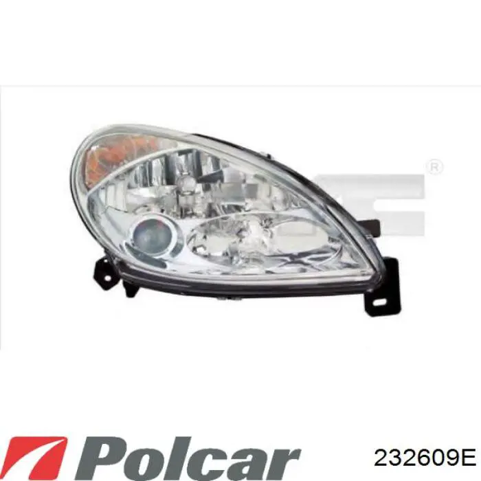 232609-E Polcar faro izquierdo