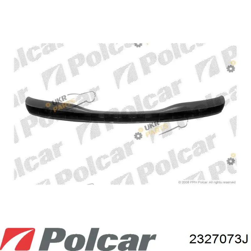 Refuerzo parachoque delantero 2327073J Polcar