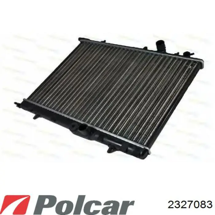 232708-3 Polcar radiador refrigeración del motor