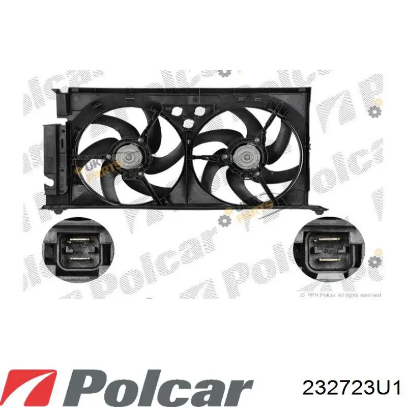 232723U1 Polcar Electroventilador del motor