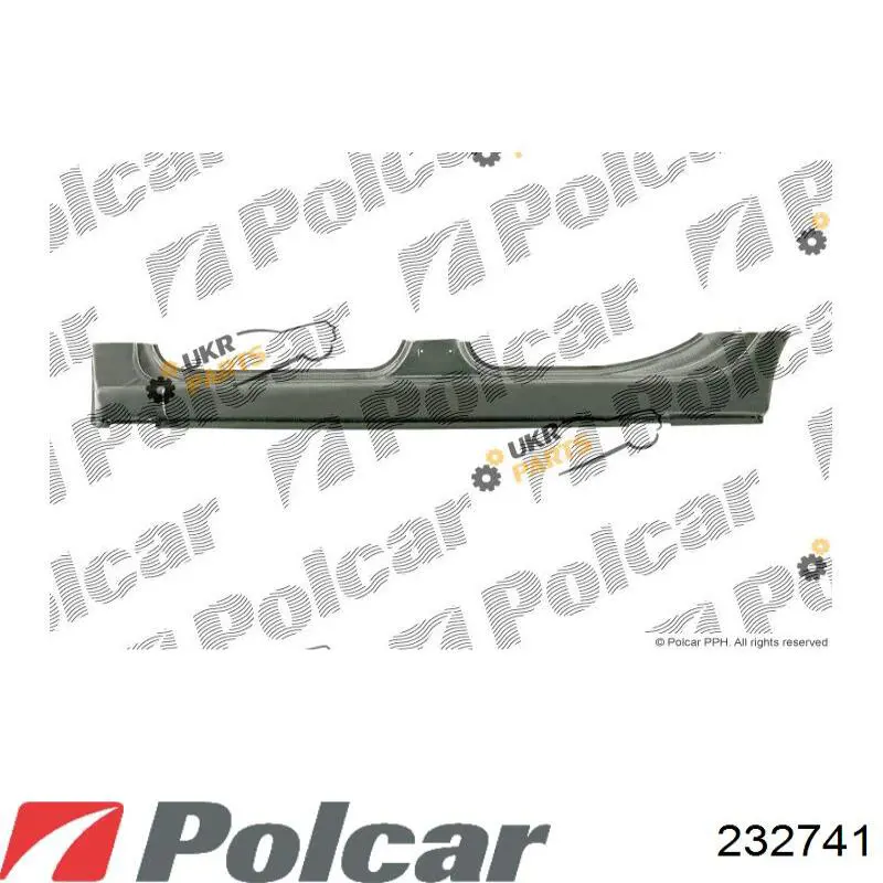 Comprar 232741 Polcar Umbral exterior izquierdo