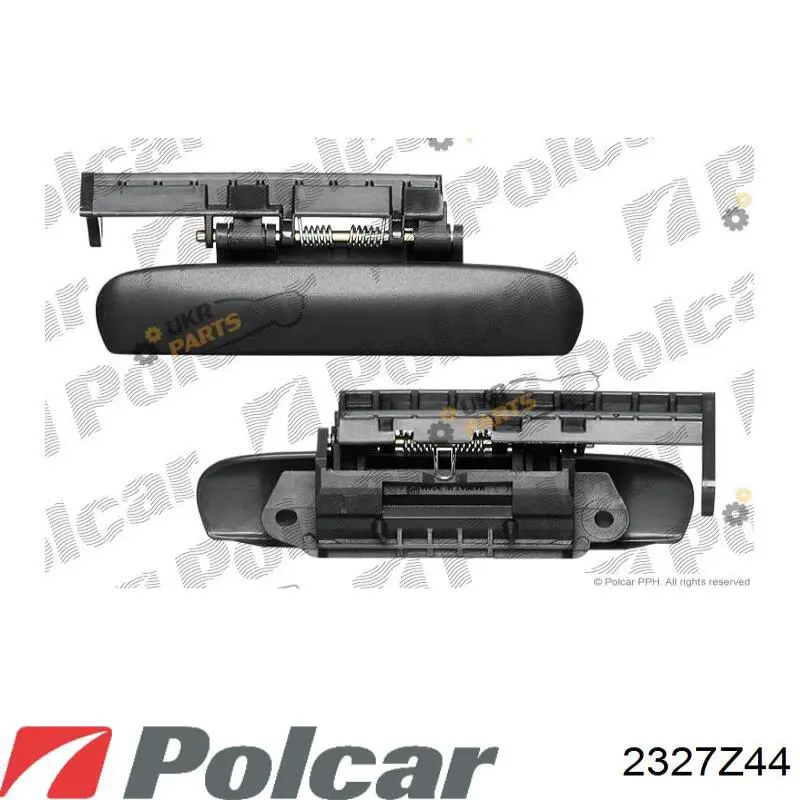 2327Z-44 Polcar tirador de puerta exterior delantero derecha