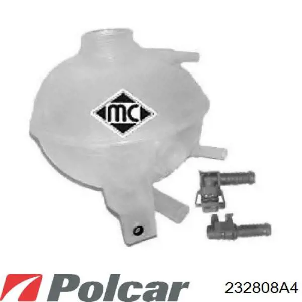 Água radiador Polcar 232808A4 precio, desde 57,85 EUR