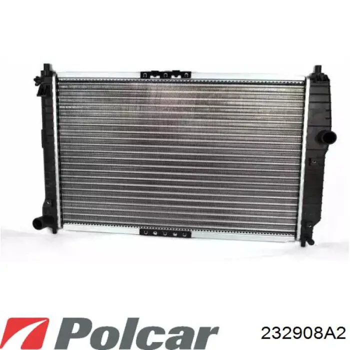 232908A2 Polcar radiador refrigeración del motor