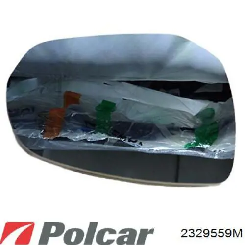 2329559M Polcar cristal de espejo retrovisor exterior derecho