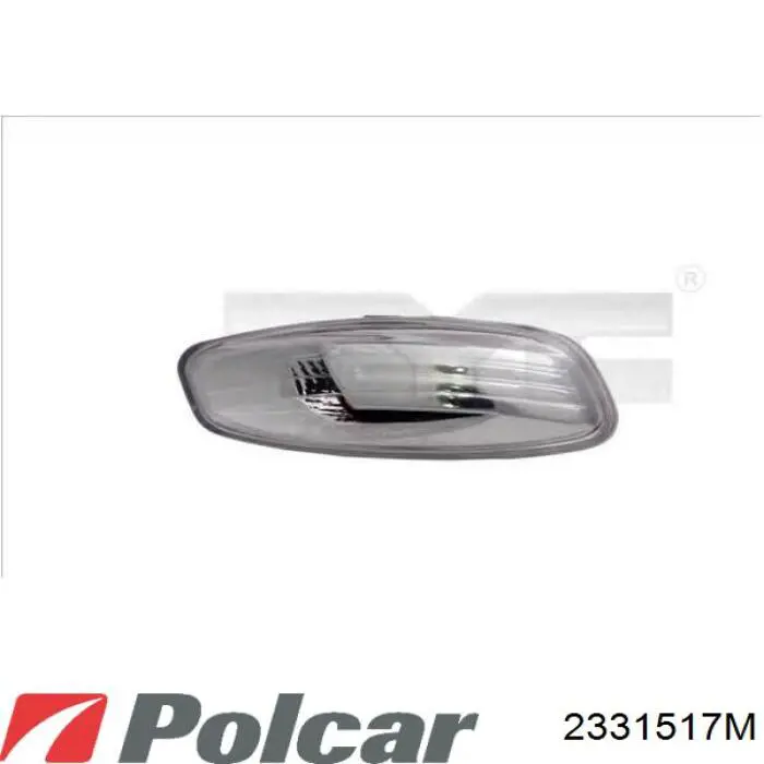 2331517M Polcar espejo retrovisor izquierdo