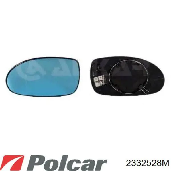 2332528M Polcar espejo retrovisor derecho