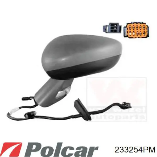 Cubierta de espejo retrovisor izquierdo Peugeot/Citroen 815255 precio, desde 20,27 EUR