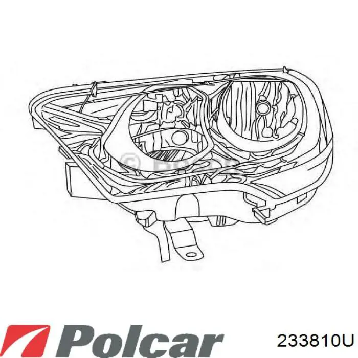 9803112580 Peugeot/Citroen faro derecho