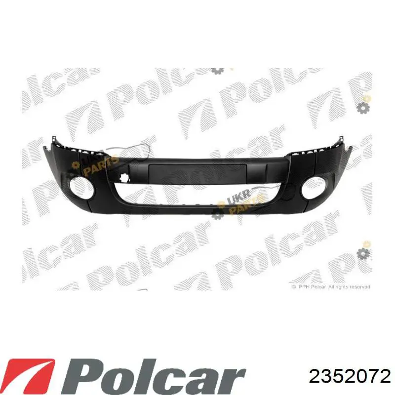 Paragolpes 2352072 Polcar
