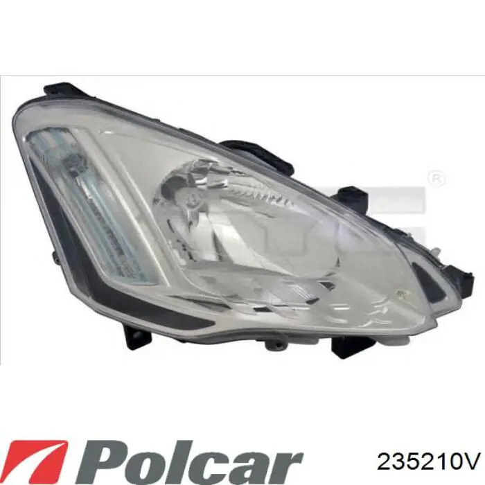 Faro derecho para Citroen Berlingo (B9)